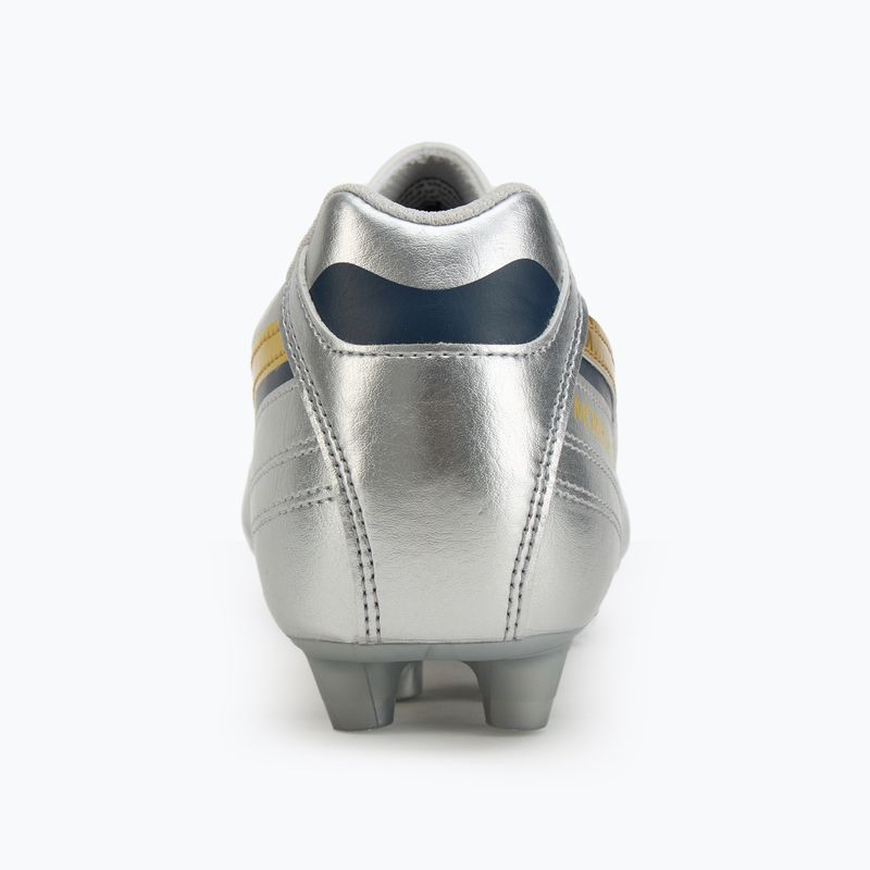 Încălțăminte de fotbal pentru bărbați Mizuno Morelia II Club Md galaxy silver/gold/gold 6