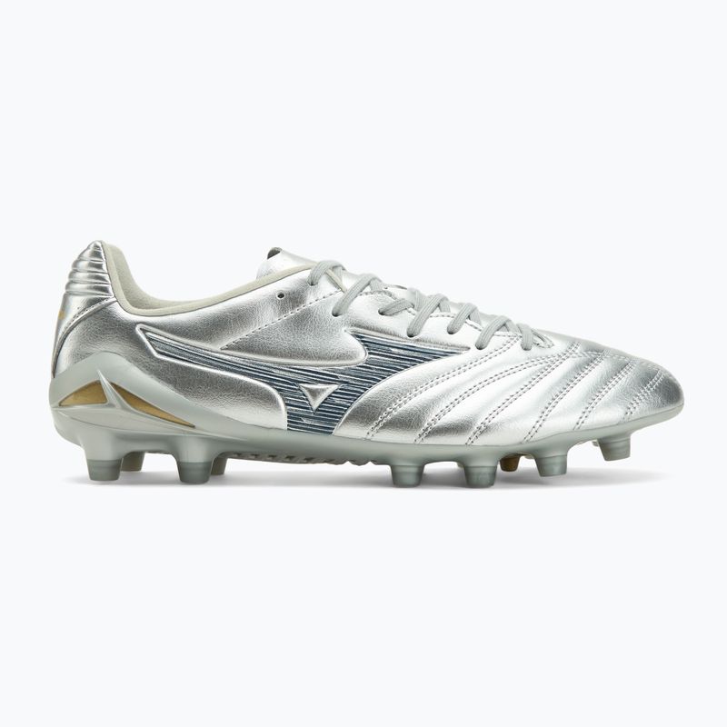 Încălțăminte de fotbal pentru bărbați Mizuno Monarcida Neo III Pro Md galaxy silver/8605 c 2