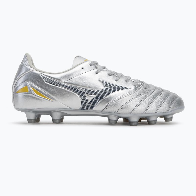 Încălțăminte de fotbal pentru bărbați Mizuno Morelia Neo IV Pro Md galaxy silver/8605 c/cool gray 3c 2