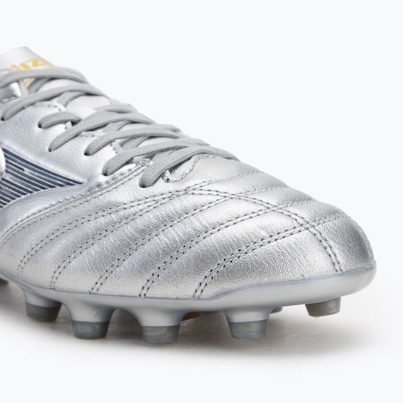 Încălțăminte de fotbal pentru bărbați Mizuno Morelia Neo IV Pro Md galaxy silver/8605 c/cool gray 3c 7