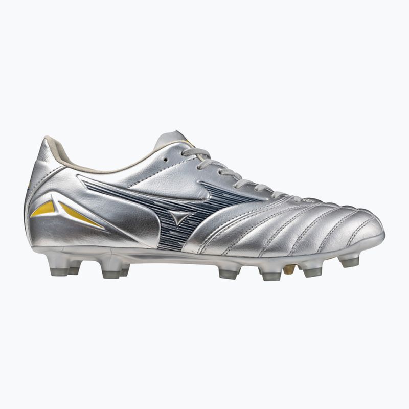 Încălțăminte de fotbal pentru bărbați Mizuno Monarcida Neo III Select Md galaxy silver/8605 c 8