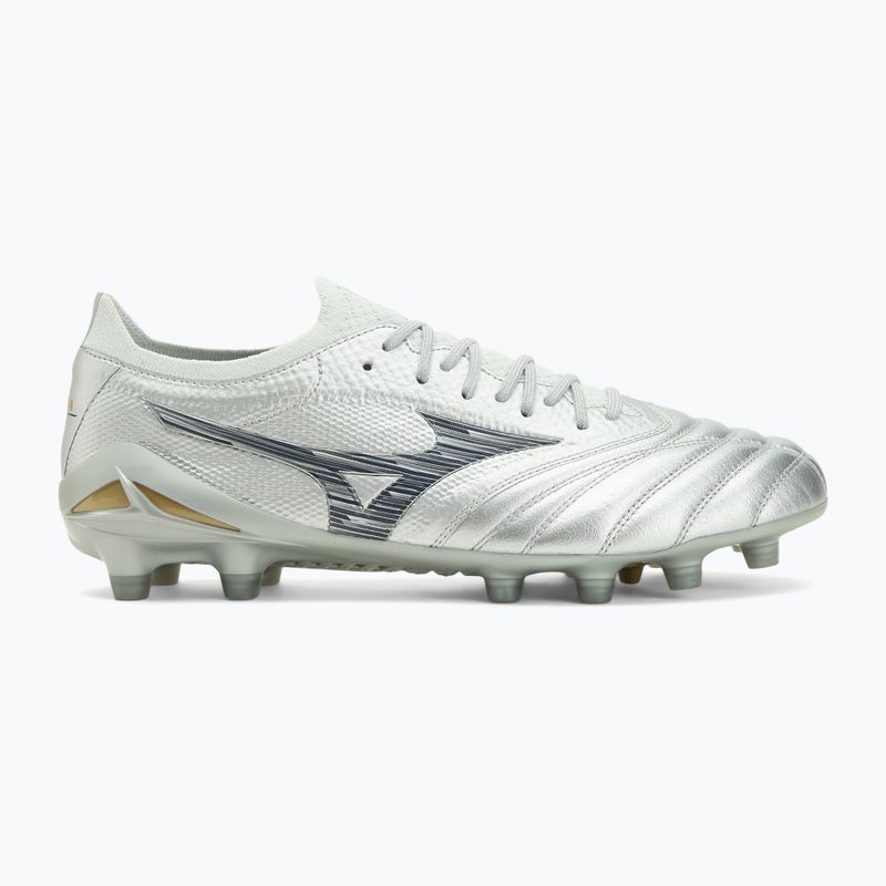 Ghete de fotbal pentru bărbați Mizuno Morelia Neo IV β Japan Fg galaxy silver/8605c/coolgray3c 2
