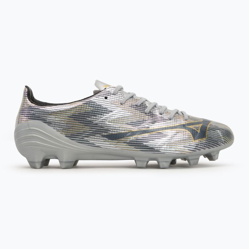 Încălțăminte de fotbal pentru bărbați Mizuno α II Pro Md galaxy silver/8605 c/gold 2