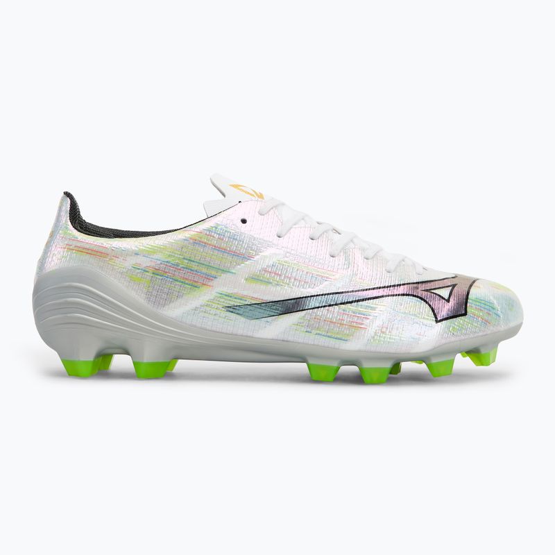 Încălțăminte de fotbal pentru bărbați Mizuno α II Pro Md white 2