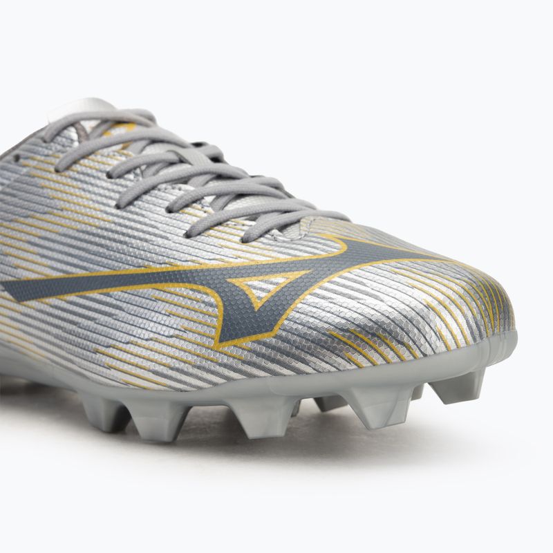 Încălțăminte de fotbal pentru bărbați Mizuno α II Select Md galaxy silver/8605 c/gold 7