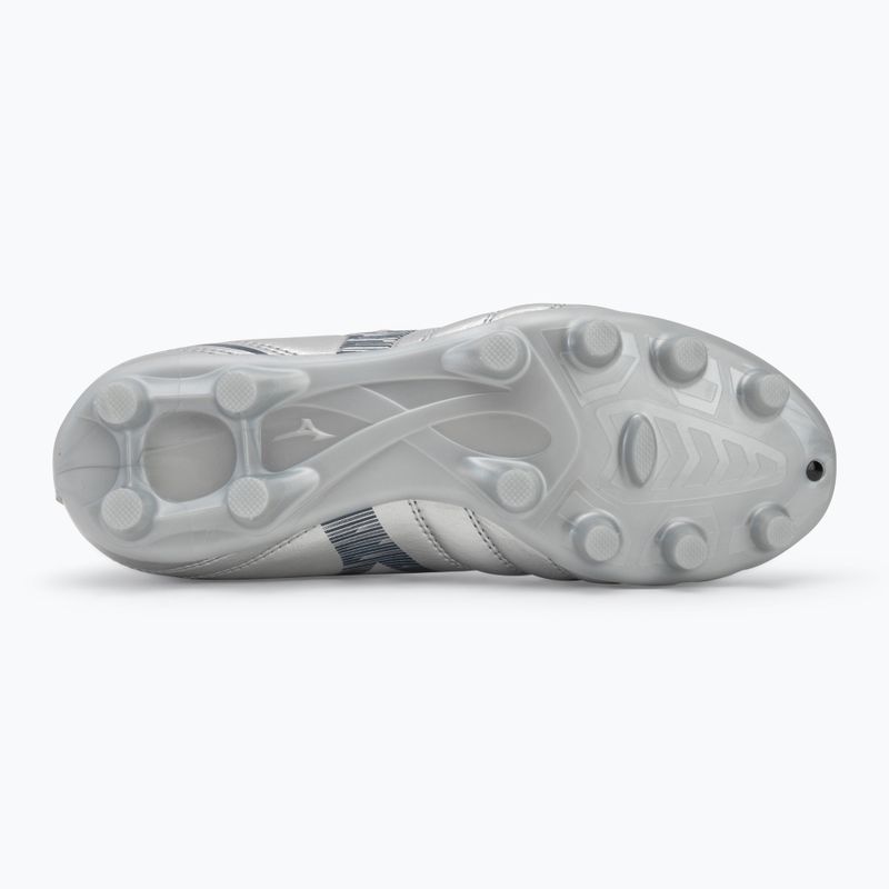 Încălțăminte de fotbal pentru copii Mizuno Monarcida Neo III Select Jr Md galaxy silver/8605 c/gold 4