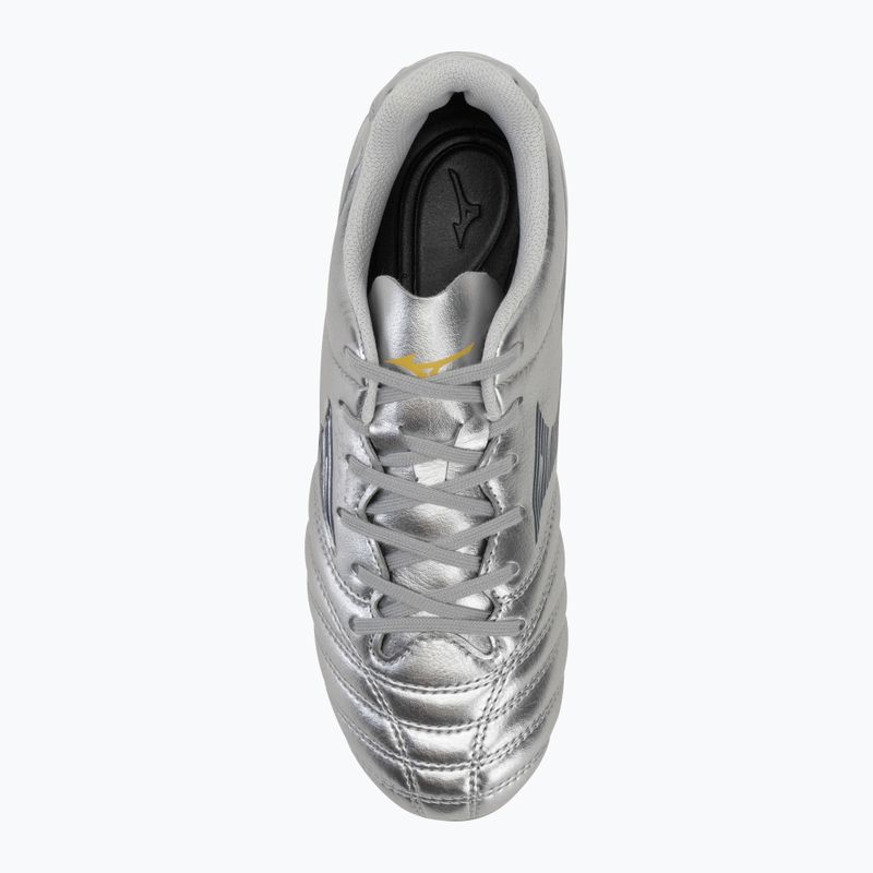 Încălțăminte de fotbal pentru copii Mizuno Monarcida Neo III Select Jr Md galaxy silver/8605 c/gold 5