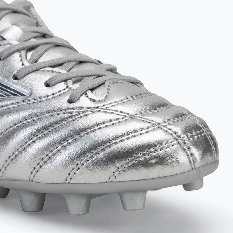 Încălțăminte de fotbal pentru copii Mizuno Monarcida Neo III Select Jr Md galaxy silver/8605 c/gold 7