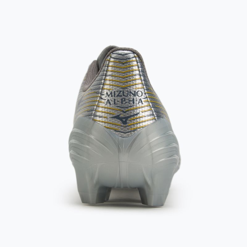 Încălțăminte de fotbal pentru copii Mizuno α II Select Jr Md galaxy silver/8605 c/gold 6