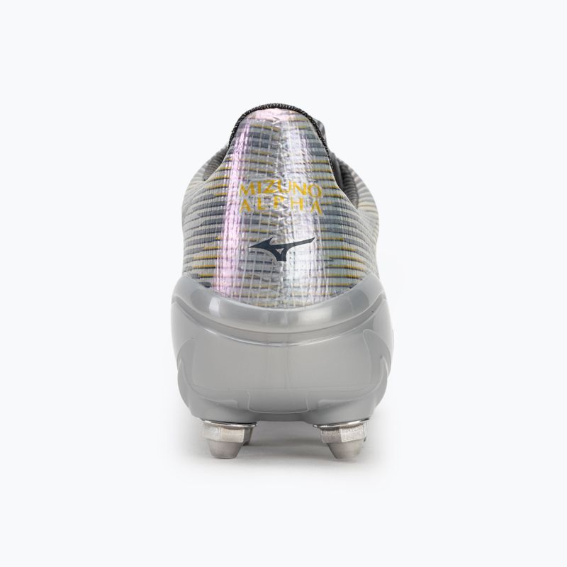 Încălțăminte de fotbal pentru bărbați Mizuno α II Japan Mix galaxy silver/8605 c/gold 6