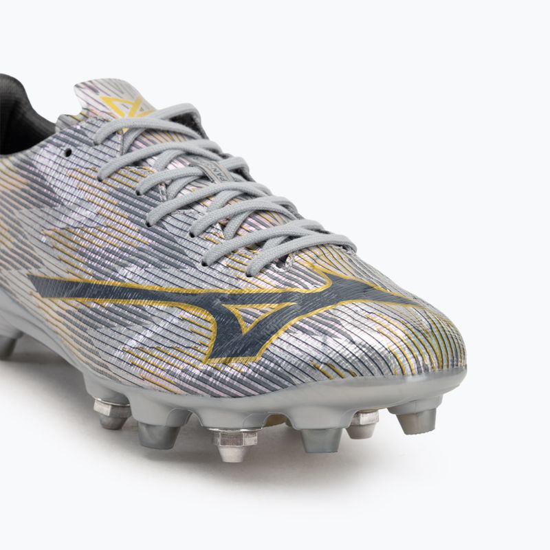 Încălțăminte de fotbal pentru bărbați Mizuno α II Japan Mix galaxy silver/8605 c/gold 7