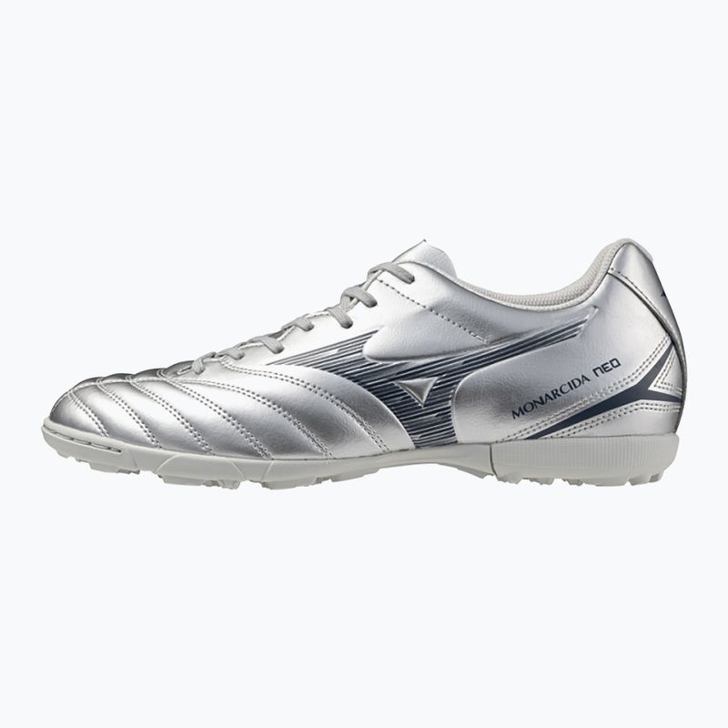 Încălțăminte de fotbal pentru bărbați Mizuno Monarcida Neo III Select AS galaxy silver/8605 c