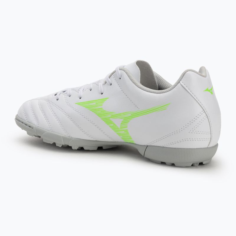 Încălțăminte de fotbal pentru bărbați Mizuno Monarcida Neo III Select AS white/neon green 3