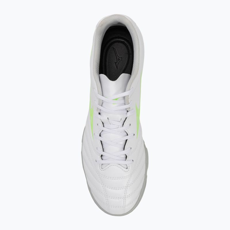 Încălțăminte de fotbal pentru bărbați Mizuno Monarcida Neo III Select AS white/neon green 5