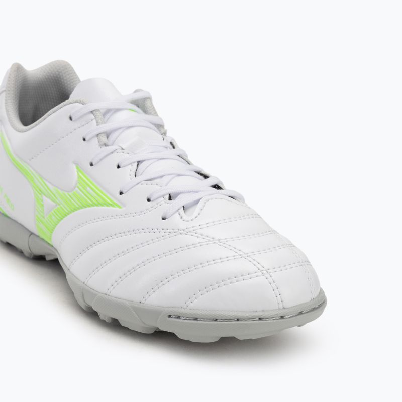 Încălțăminte de fotbal pentru bărbați Mizuno Monarcida Neo III Select AS white/neon green 7