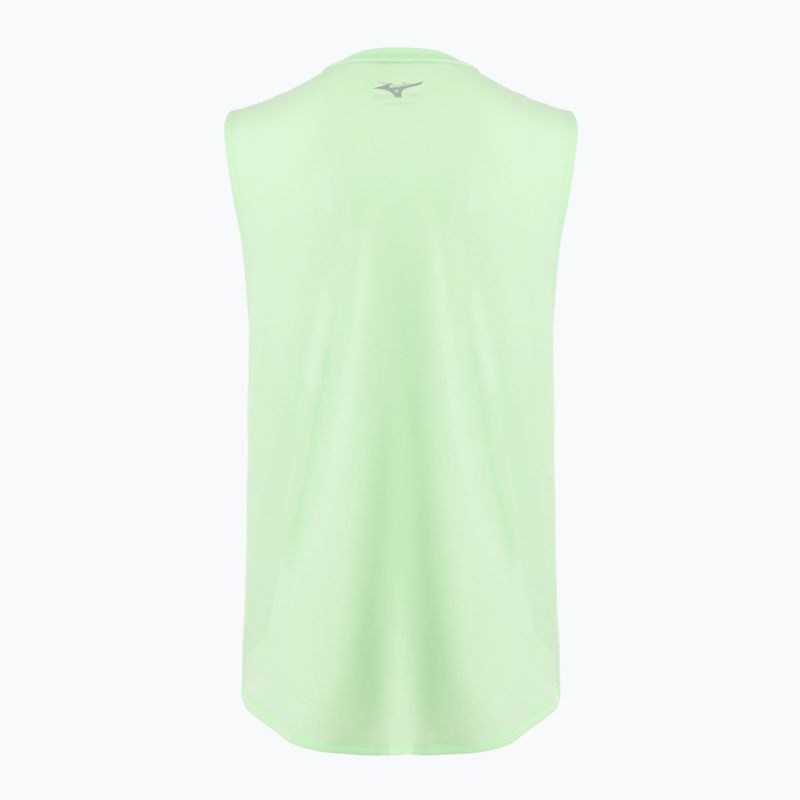 Tank top de alergare pentru bărbați Mizuno Impulse Core Sleeveless neo mint 2