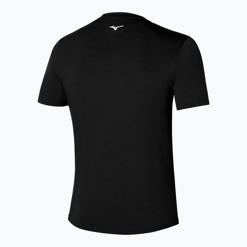 Tricou de alergare pentru bărbați Mizuno Impulse Core Tee black 2