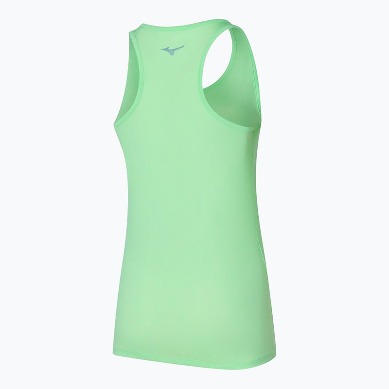 Tank top de alergare pentru femei Mizuno Impulse Core Tank neo mint 2