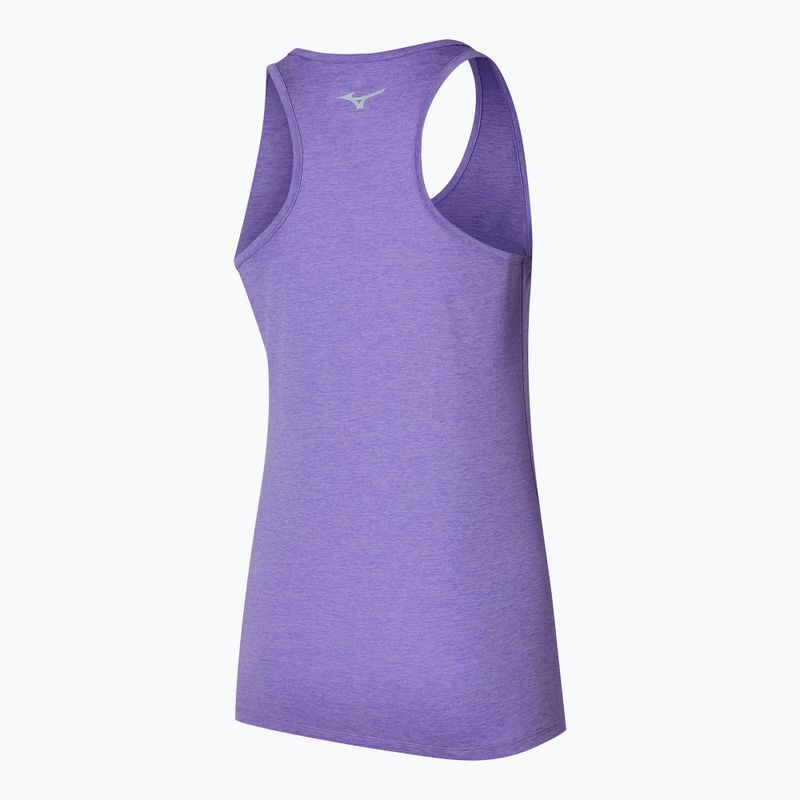 Tank top de alergare pentru femei Mizuno Impulse Core Tank paisley purple 2