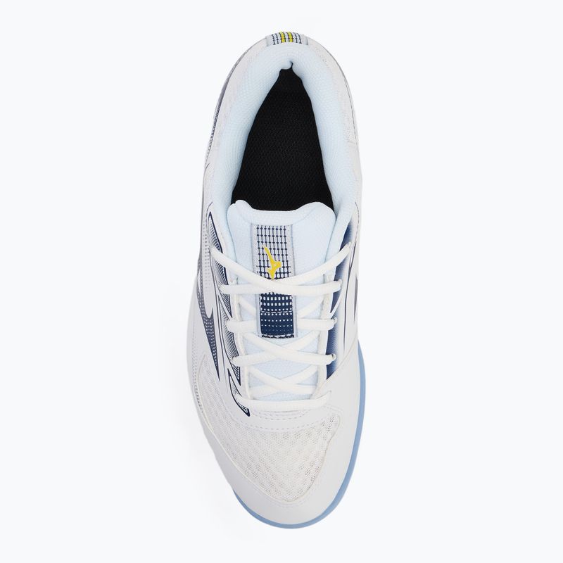 Încălțăminte de volei  Mizuno Cyclone Speed 5 white/bellwether blue/bel air blue 5
