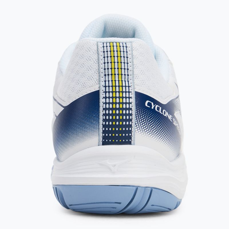 Încălțăminte de volei  Mizuno Cyclone Speed 5 white/bellwether blue/bel air blue 6
