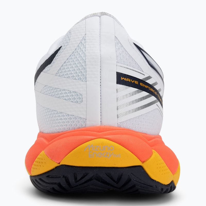 Încălțăminte de tenis Mizuno Wave Enforce Tour 6 AC white/fiery coral 2/citrus 6