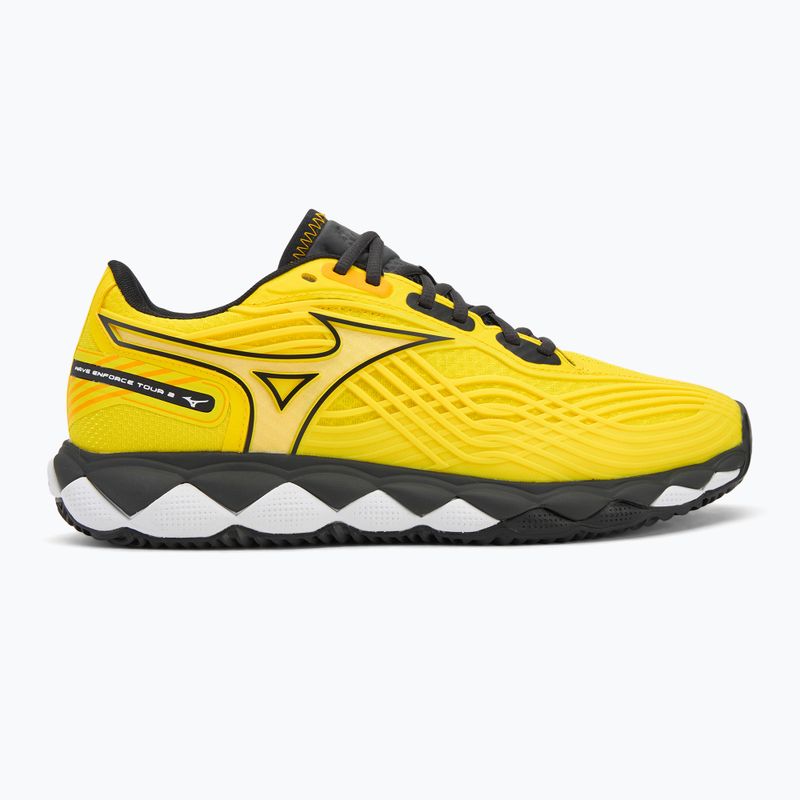 Încălțăminte de padel Mizuno Wave Enforce Tour 2 vibrant yellow/black/black sand 2