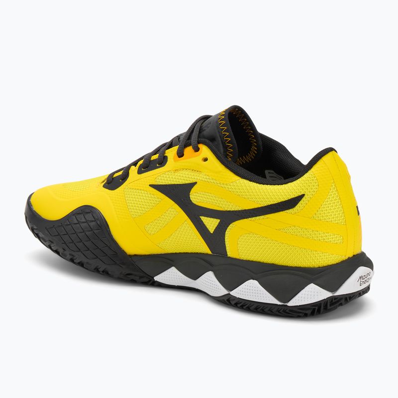 Încălțăminte de padel Mizuno Wave Enforce Tour 2 vibrant yellow/black/black sand 3