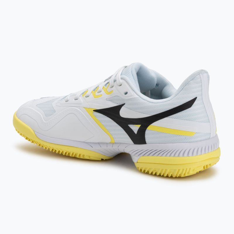 Încălțăminte de padel pentru femei Mizuno Wave Exceed Court Padel W white/black send/lemon tonic 3