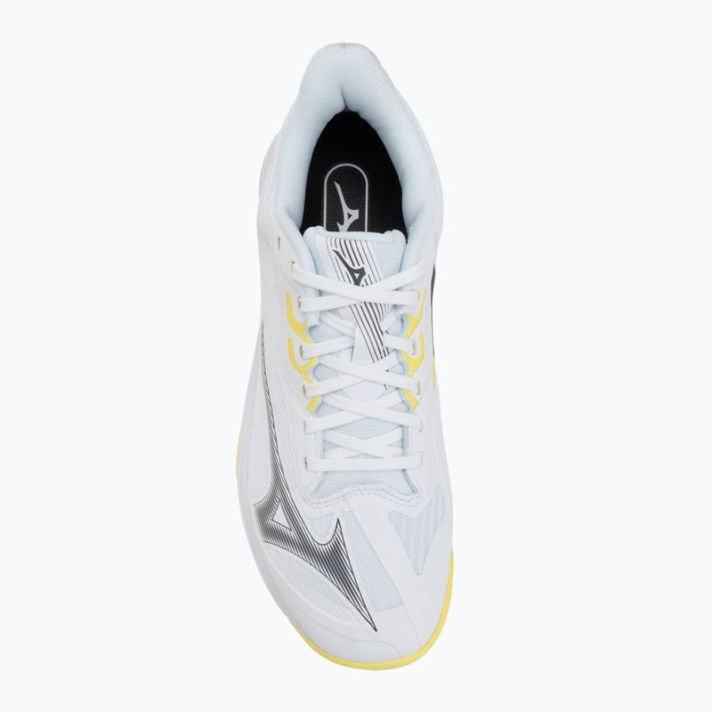 Încălțăminte de padel pentru femei Mizuno Wave Exceed Court Padel W white/black send/lemon tonic 5