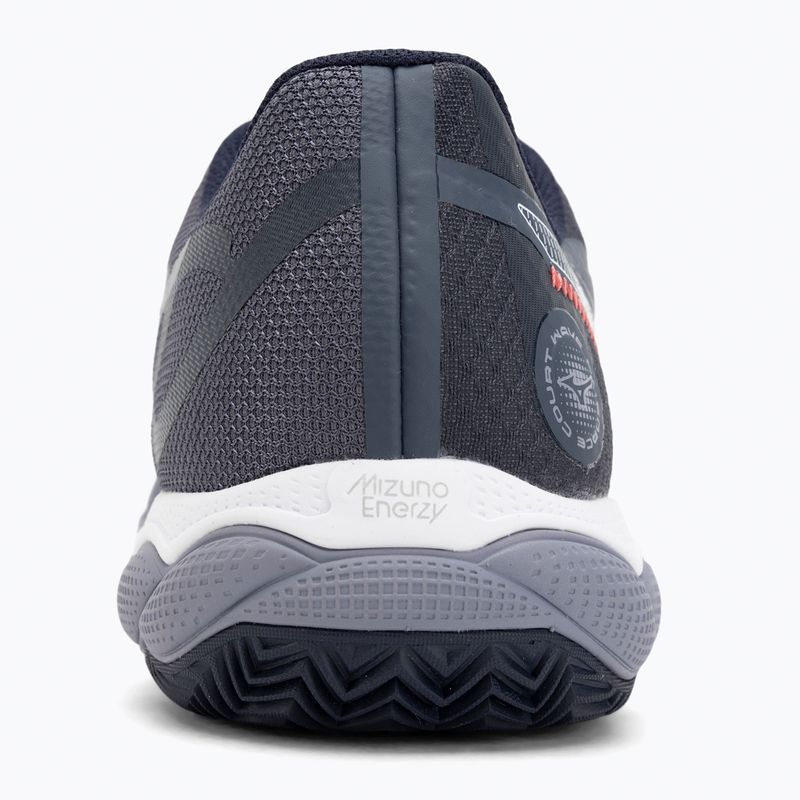 Încălțăminte de tenis Mizuno Wave Enforce Court CC odyssey gray/white/blue granite 6