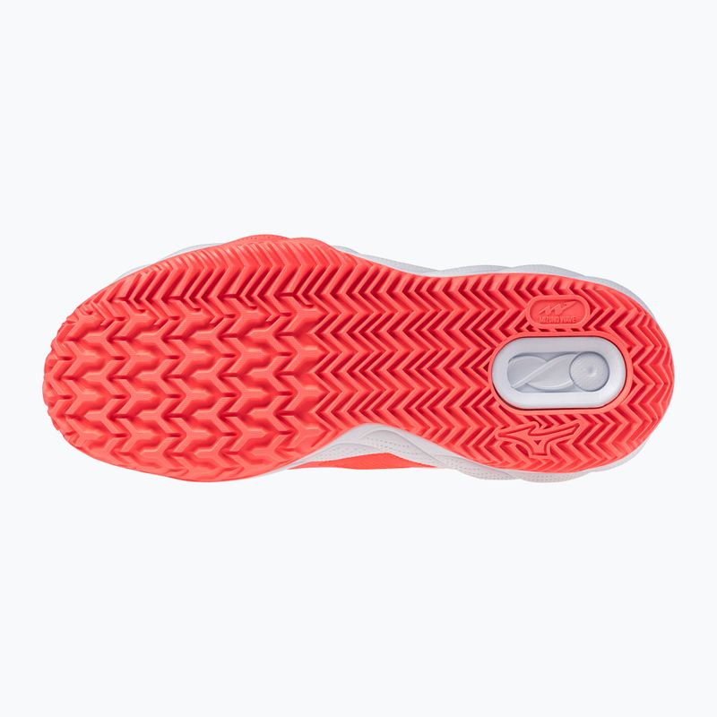 Încălțăminte de tenis pentru femei Mizuno Wave Enforce Court CC W calypso coral/white/barely pink 9