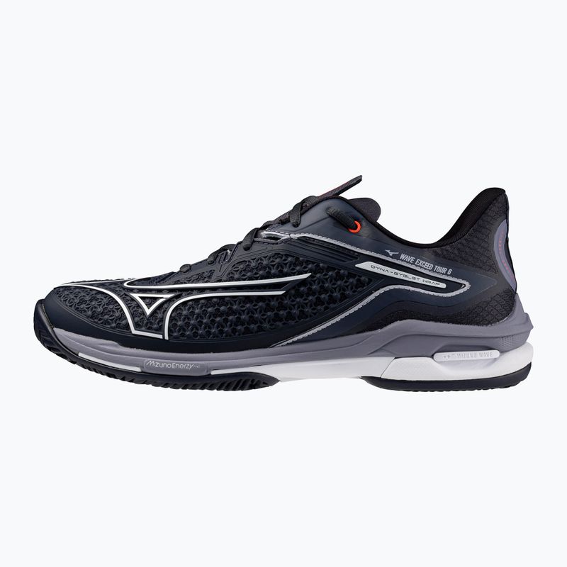 Încălțăminte de tenis Mizuno Wave Exceed Tour 6 CC odyssey gray/white/blue granite