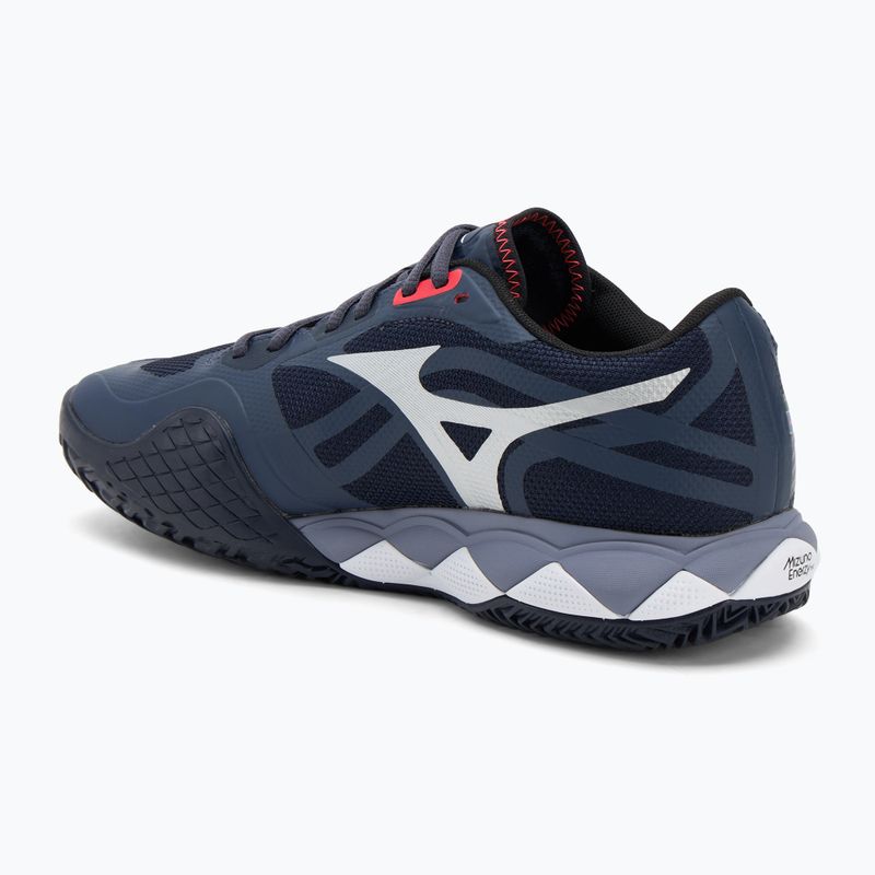 Încălțăminte de tenis Mizuno Wave Enforce Tour 2 CC odyssey gray/white/blue granite 3