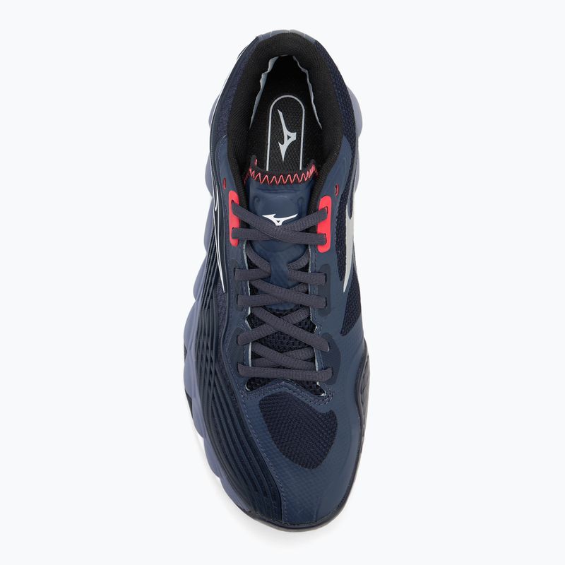 Încălțăminte de tenis Mizuno Wave Enforce Tour 2 CC odyssey gray/white/blue granite 5