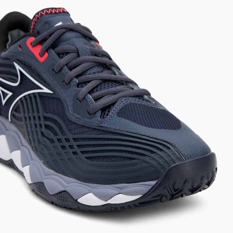 Încălțăminte de tenis Mizuno Wave Enforce Tour 2 CC odyssey gray/white/blue granite 7