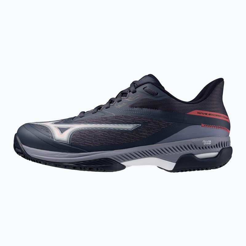 Încălțăminte de tenis Mizuno Wave Exceed Court CC odyssey gray/white/blue granite