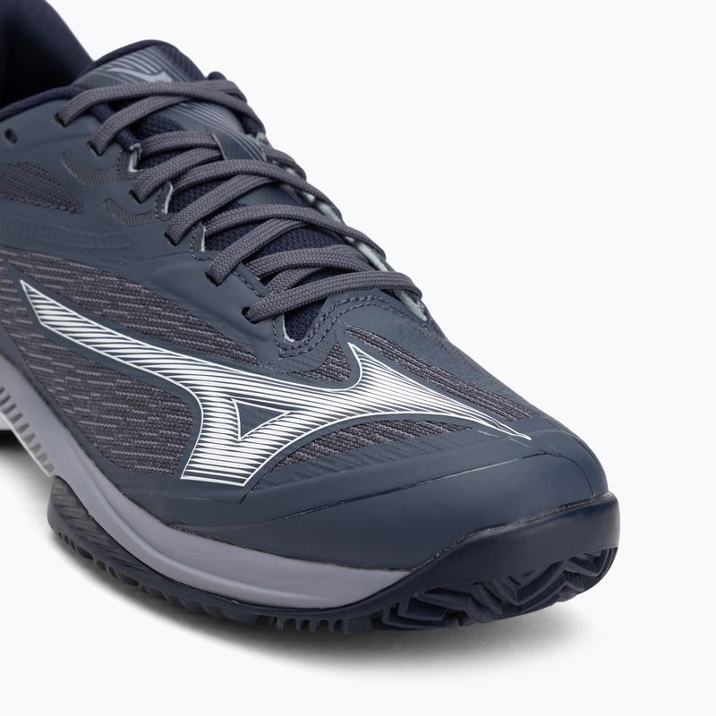 Încălțăminte de tenis Mizuno Wave Exceed Court CC odyssey gray/white/blue granite 7