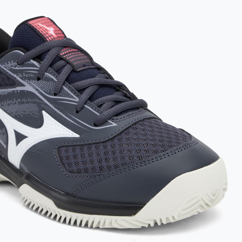Încălțăminte de tenis Mizuno Break Shot 5 CC odyssey gray/white/blue granite 7