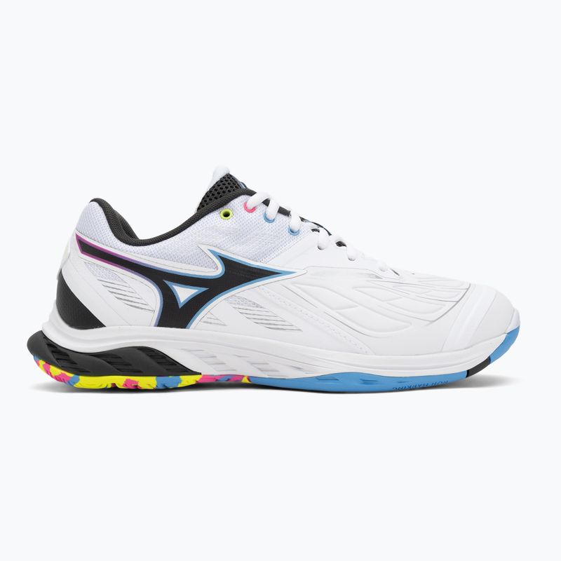 Încălțăminte de badminton Mizuno Wave Fang 2 white/pink tetra/all abroad 2
