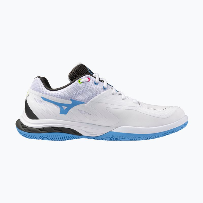 Încălțăminte de badminton Mizuno Wave Fang 2 white/pink tetra/all abroad 9