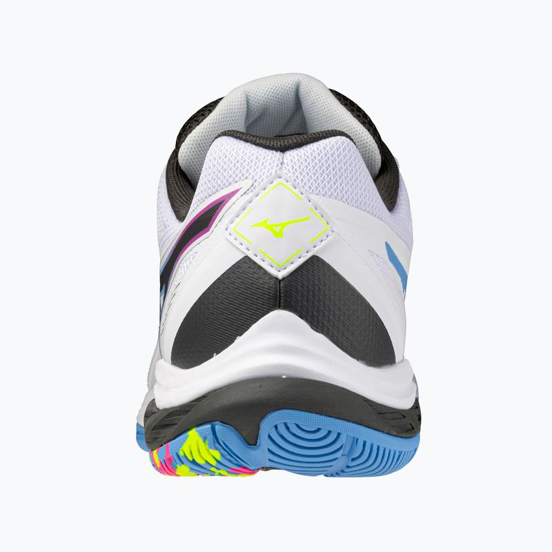 Încălțăminte de badminton Mizuno Wave Fang 2 white/pink tetra/all abroad 10