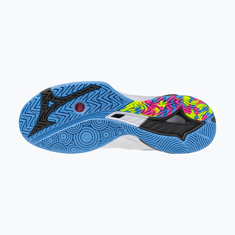 Încălțăminte de badminton Mizuno Wave Fang 2 white/pink tetra/all abroad 12