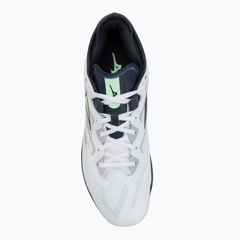 Încălțăminte de tenis Mizuno Wave Medal Neo white/neo mint/india ink 5