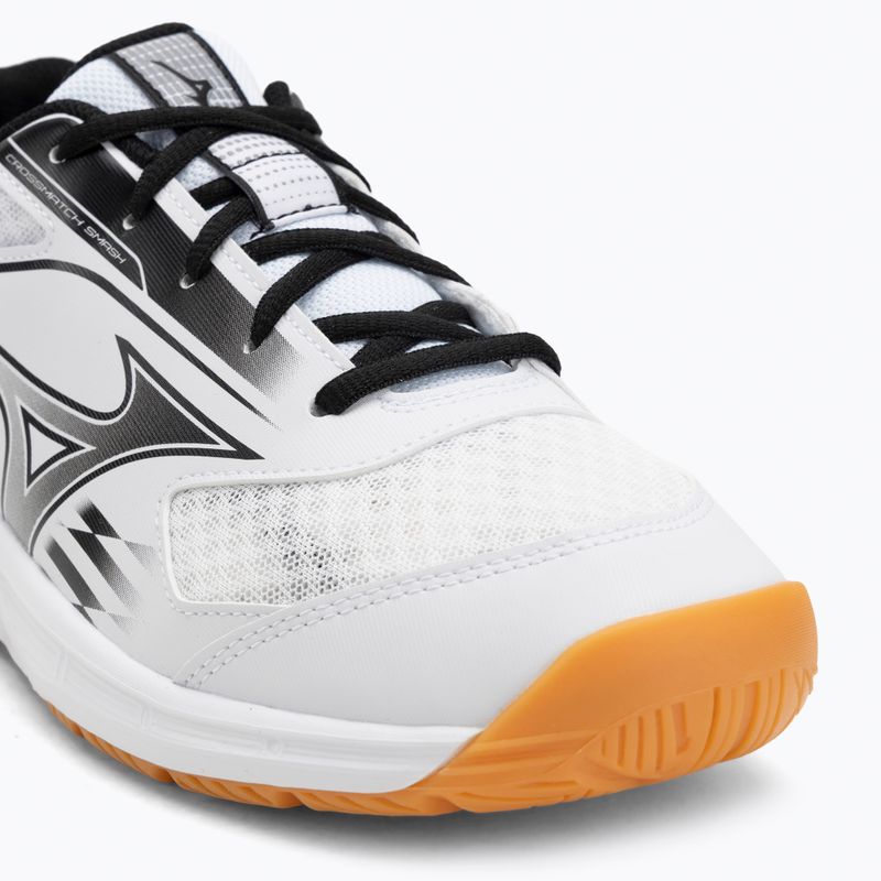 Încălțăminte de tenis Mizuno Crossmatch Smash white/black 7