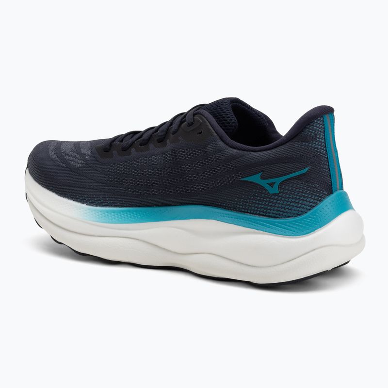 Încălțăminte de alergare pentru bărbați  Mizuno Wave Sky 9 baritone blue/citrus/capri breeze 3