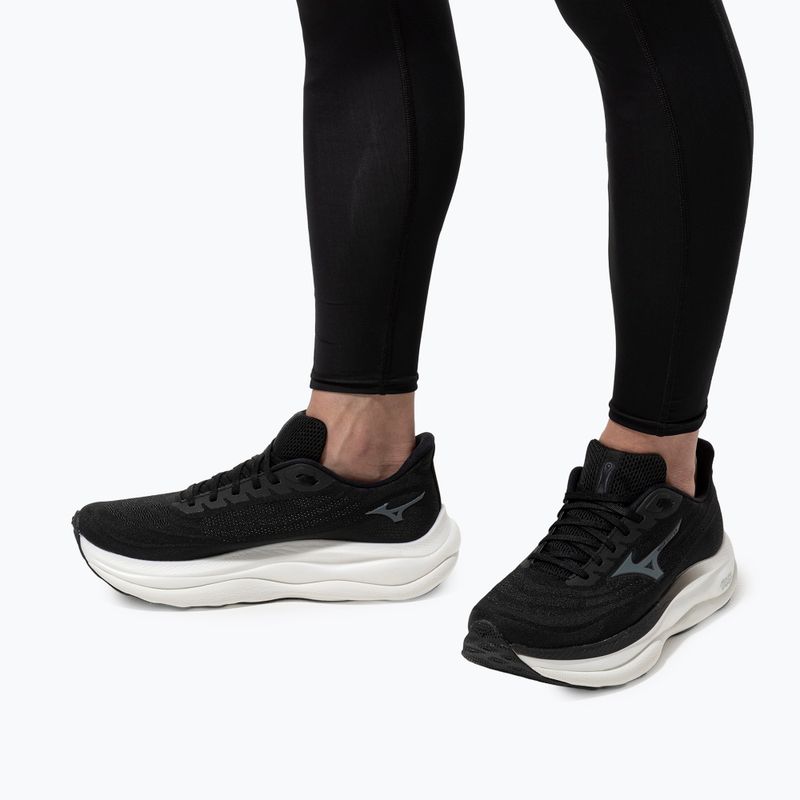Încălțăminte de alergare pentru bărbați  Mizuno Wave Sky 9 black/metallic gray/black sand 10