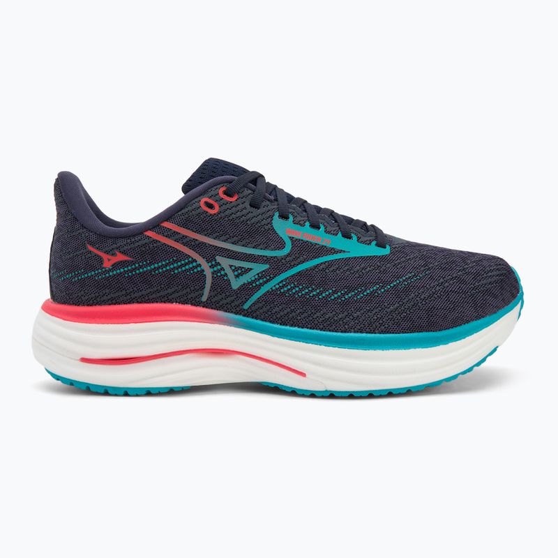 Încălțăminte de alergare pentru bărbați  Mizuno Wave Rider 29 odyssey gray/Ccapri breeze/calypso coral 2