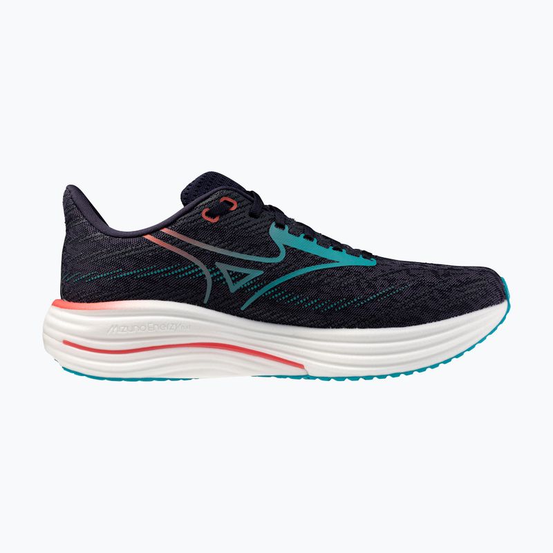 Încălțăminte de alergare pentru bărbați  Mizuno Wave Rider 29 odyssey gray/Ccapri breeze/calypso coral 2