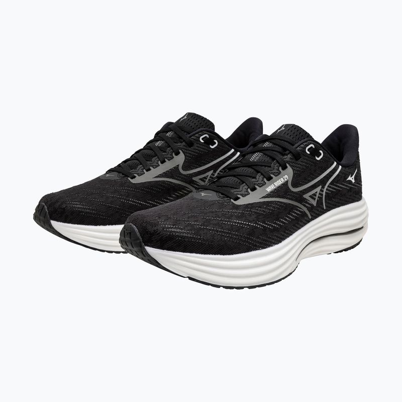 Încălțăminte de alergare pentru bărbați  Mizuno Wave Rider 29 Black sand/quiet shade/black 8